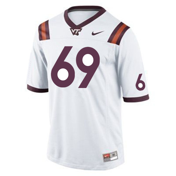 Men #69 Yosuah Nijman Virginia Tech Hokies College Football Jerseys Sale-Maroon - Click Image to Close